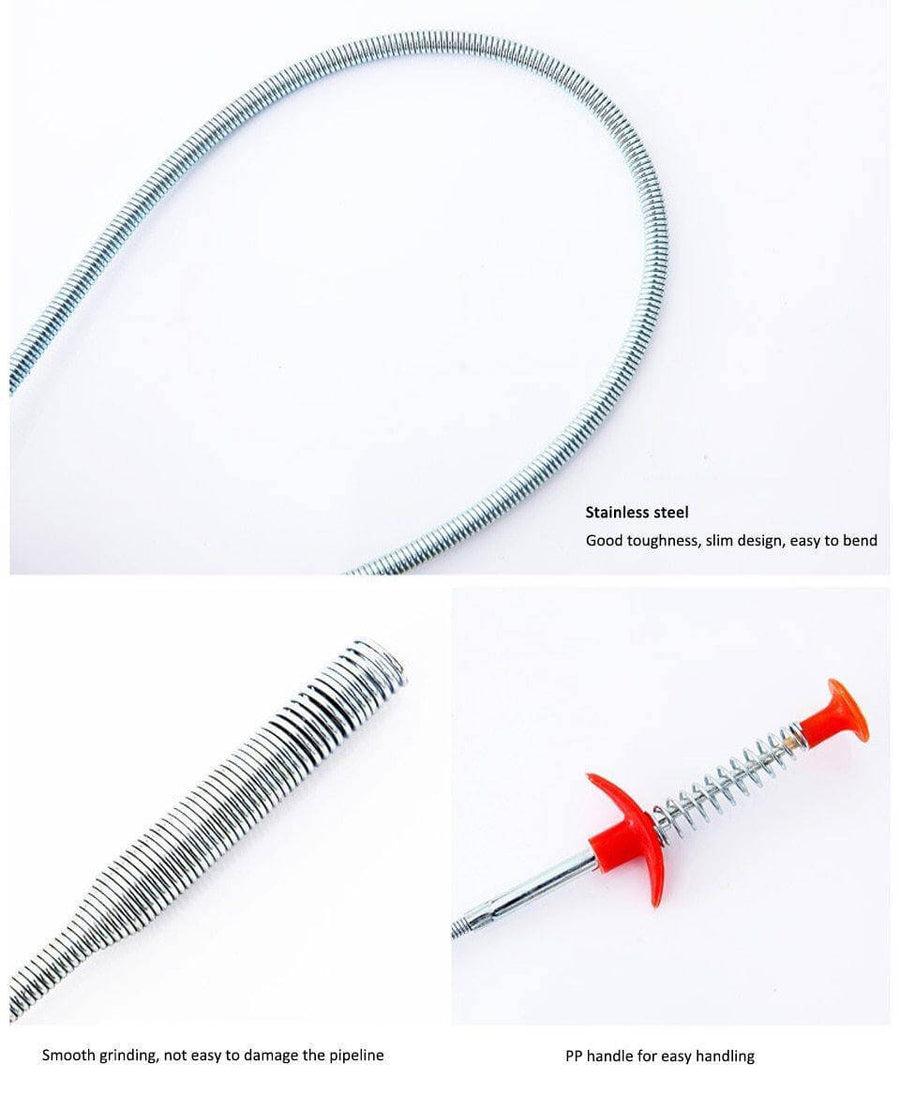 Elastic Clog Remover Drain Cleaning Stick Tool - Image 1