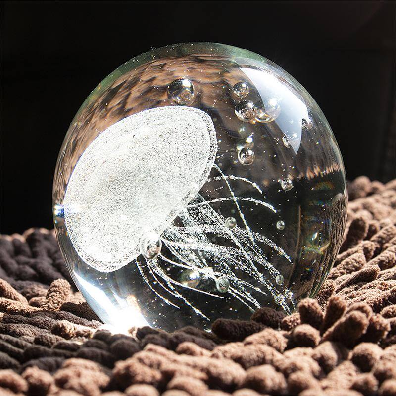 3D Glowing Jellyfish Sculpture Ornament - Image 7
