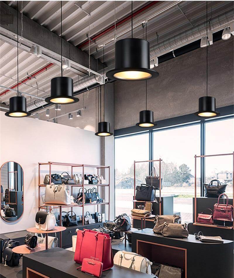 Modern Gentleman Hat Pendant Lamp - Image 8