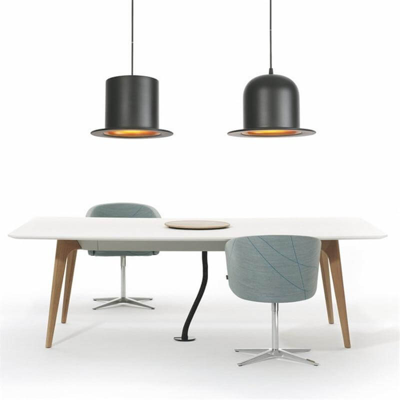 Modern Gentleman Hat Pendant Lamp - Image 13