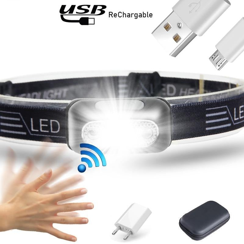 Mini Powerful LED Motion Sensor Headlamp - Image 2