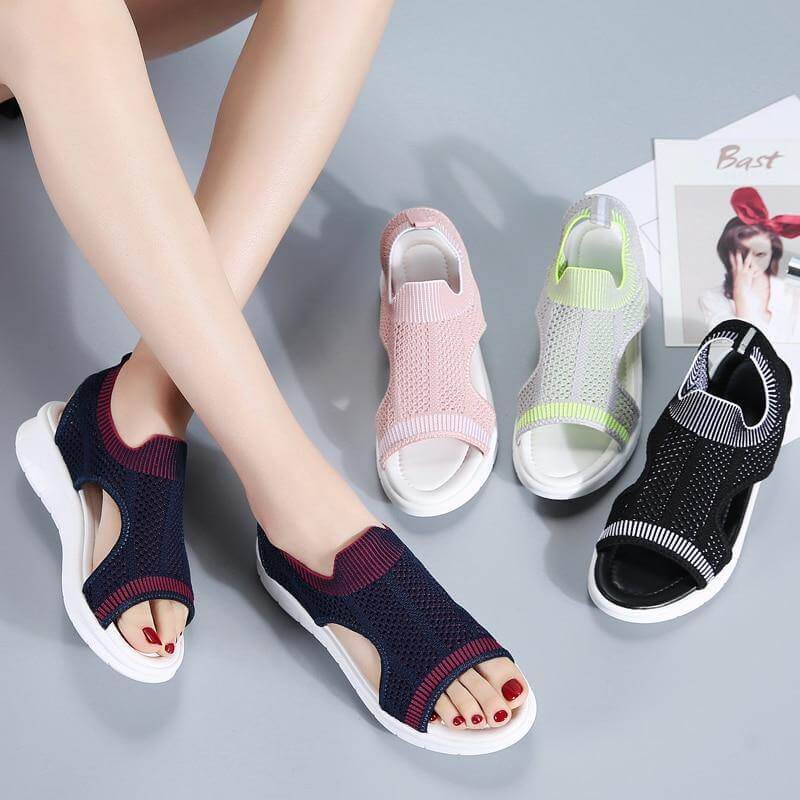 Hollow Out Summer Comfy Women Sandals - Image 1