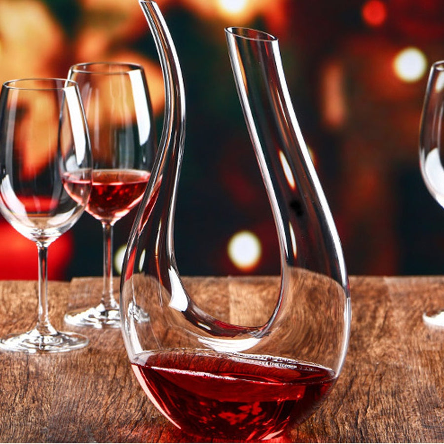 Handmade Crystal Unique Wine Decanter - Image 1
