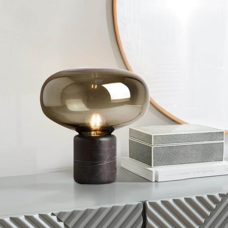 Postmodern Marble Glass Led Table Lamp - Image 6