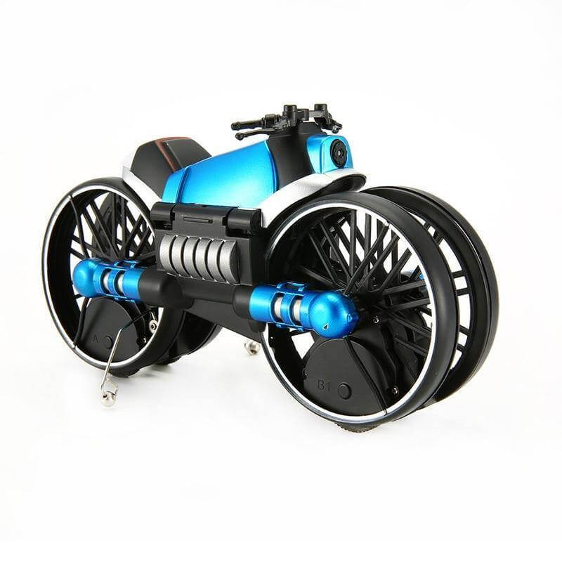 2in1 Folding Motorbike Aerial Land-Air RC Drone - Image 3