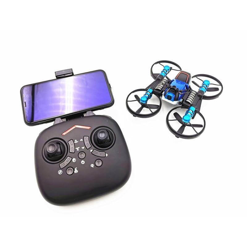 2in1 Folding Motorbike Aerial Land-Air RC Drone - Image 2