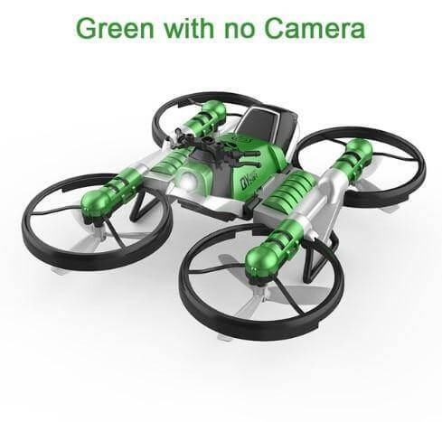 2in1 Folding Motorbike Aerial Land-Air RC Drone - Image 1
