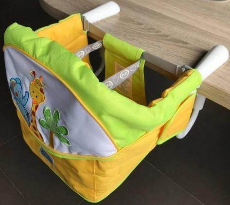 Fast Hook Portable Baby Dining Chair - Image 7