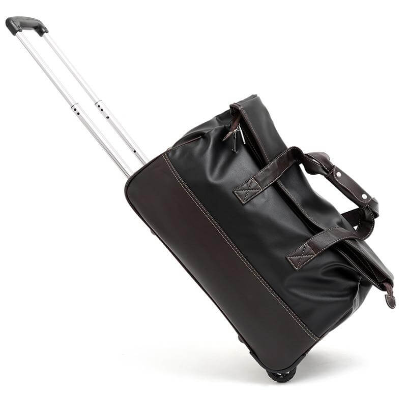 Rolling Leather Luggage Waterproof Suitcase - Image 6