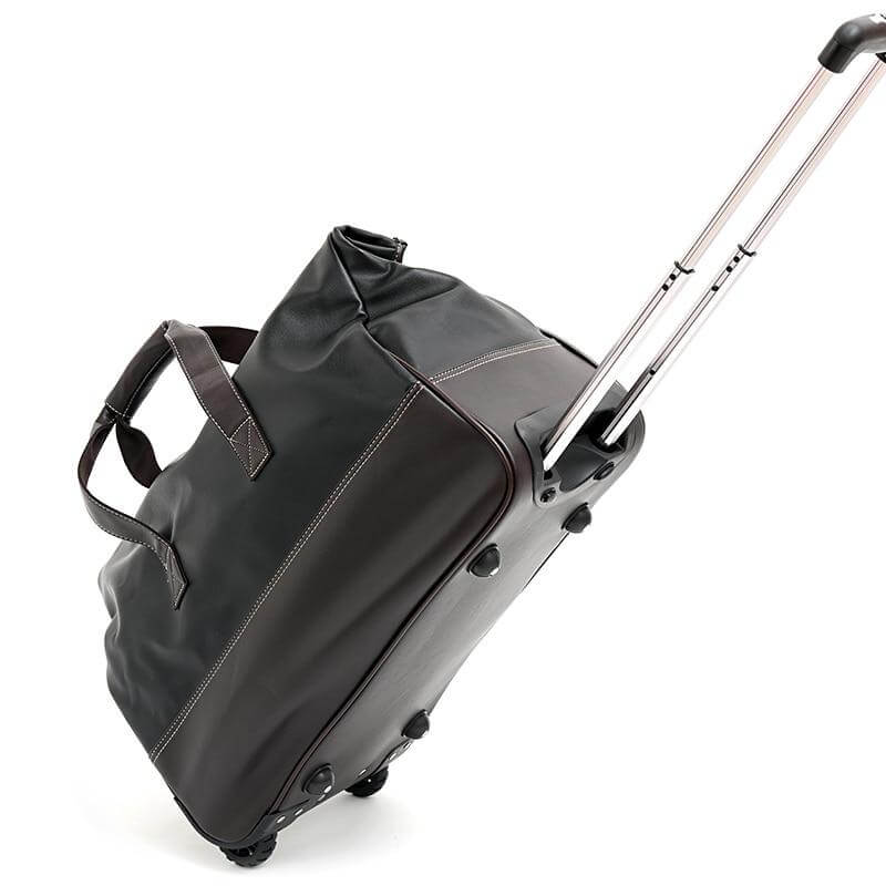 Rolling Leather Luggage Waterproof Suitcase - Image 4