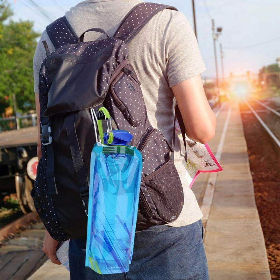 Reusable Foldable Flexible Water Bottle - Image 7