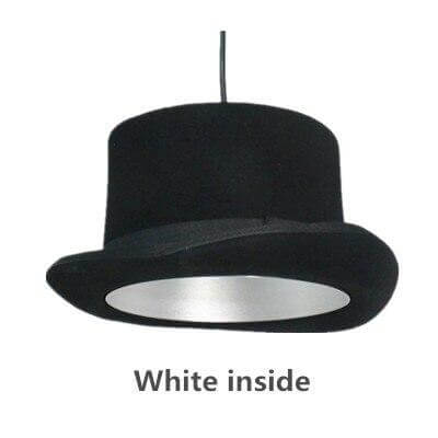 Modern Gentleman Hat Pendant Lamp - Image 3