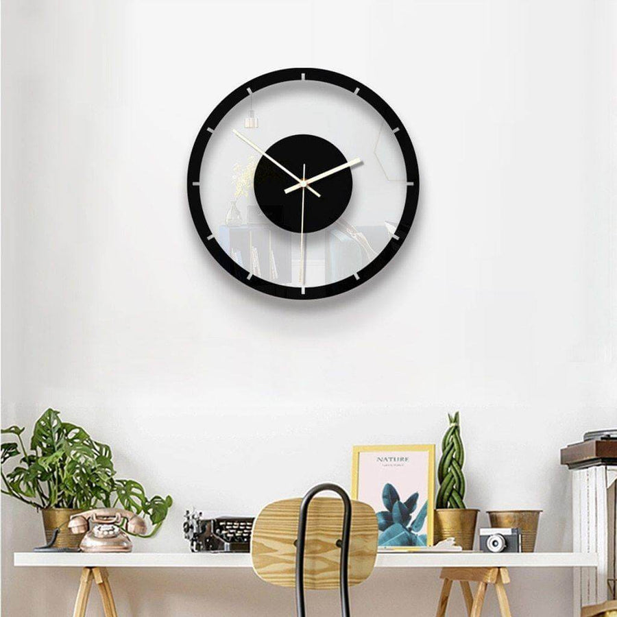 Acrylic Large Iron Retro Wall Clock - Image 5