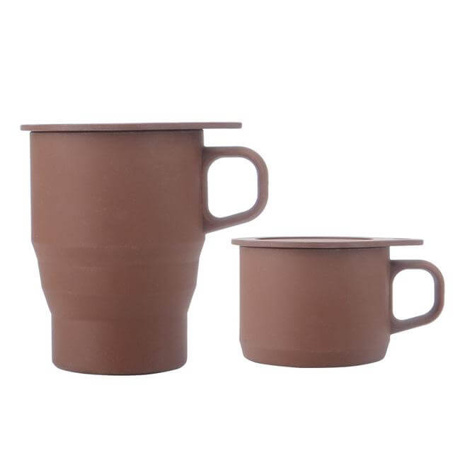 Earth-Friendly Reusable Creative Silicone Foldable Mug - Image 3