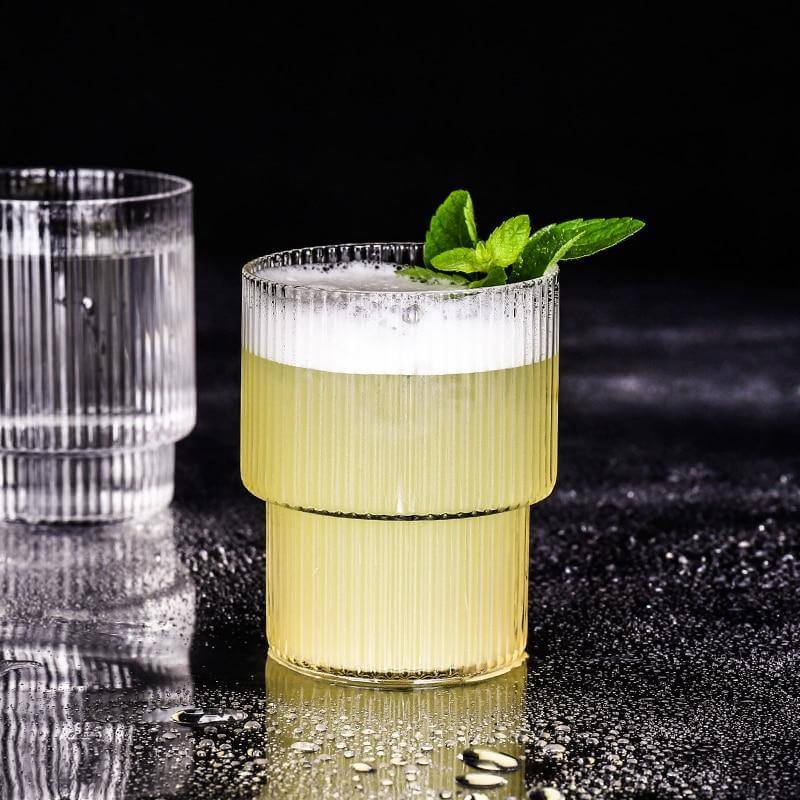 Japanese Style Creative Striped Glass - Image 1