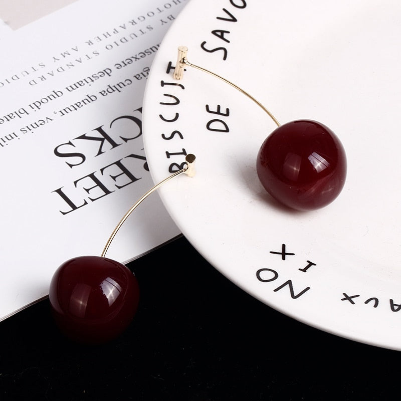 Cherry Fruit European Style Earrings - Image 10