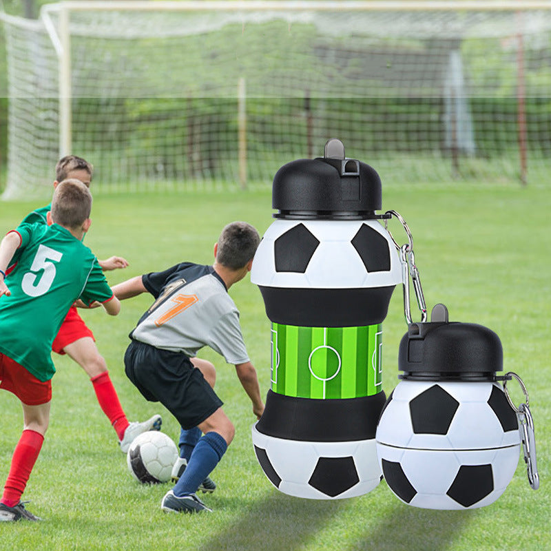 Basketball Leakproof Folding Thermos - Image 2