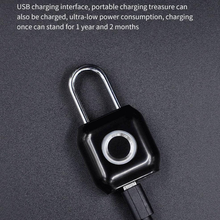 Smart Keyless Waterproof USB Fingerprint Lock - Image 3