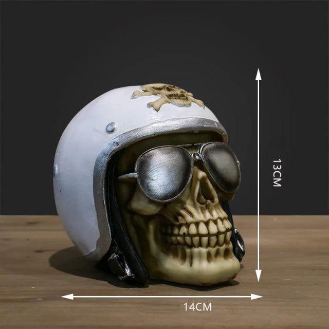 Skull Resin Skeleton Army Figurine Halloween Decoration - Image 22