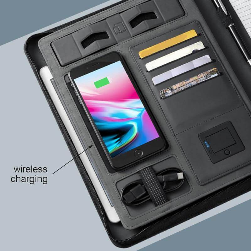 Business Manager Multifunctional Wireless Charging Notebook - Image 2