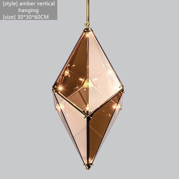 Post-Modern Geometric Elegant Chandelier Hanging Lamp - Image 2