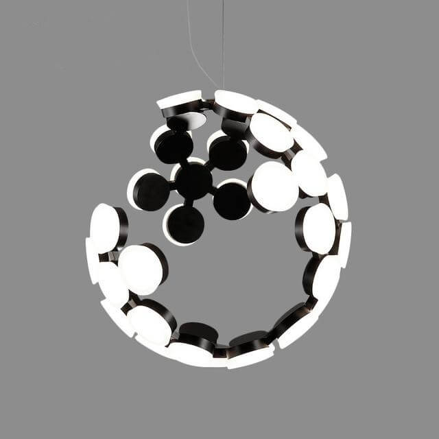 Postmodern LED Nordic Hanging Half Star Chandelier - Image 3