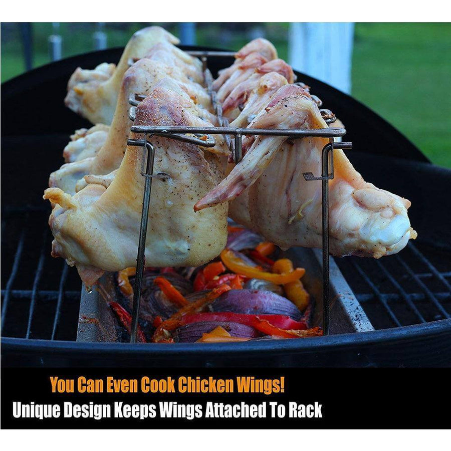 Stainless Steel Chicken Wing Rack - Image 8