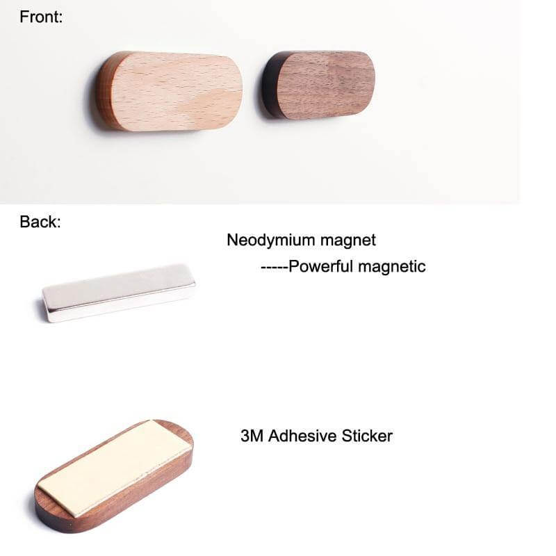 Magnetic Elegant Wood Key Holder - Image 5