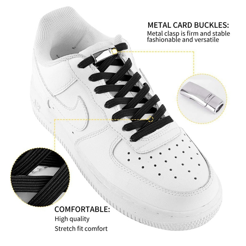 4pcs Metal Magnetic Lazy Shoelace - Image 1