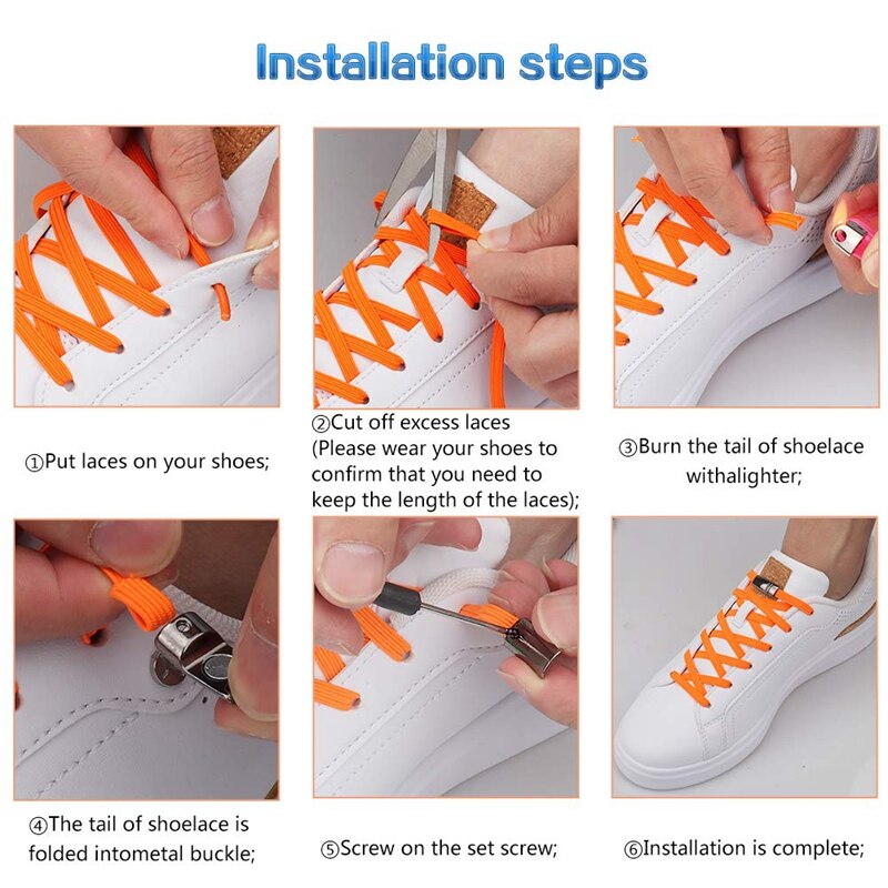 4pcs Metal Magnetic Lazy Shoelace - Image 3