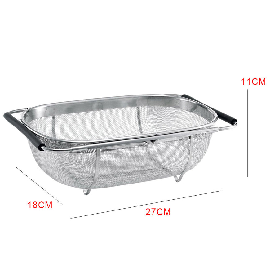 Retractable Oval Sink Drain Basket - Image 3
