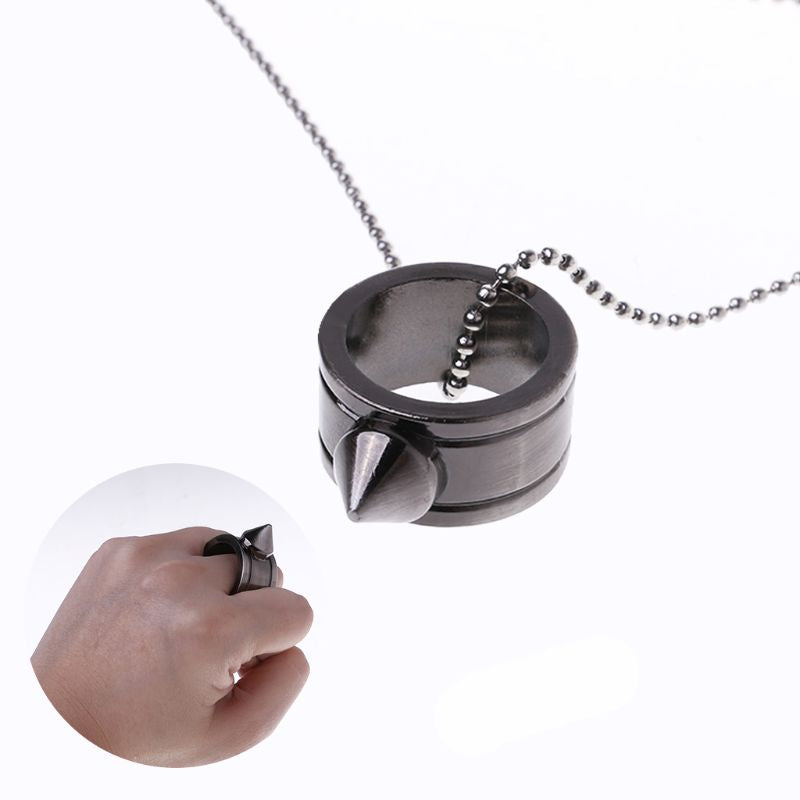 Stainless Steel Self Defense Ring - Image 1