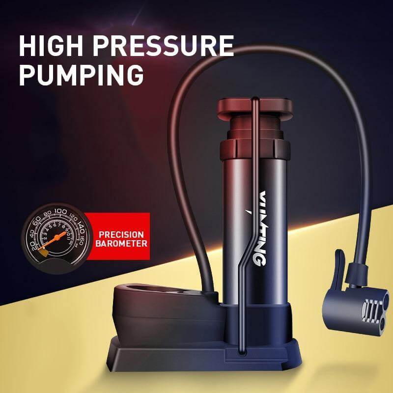 Portable Easy Bike Air Inflator Pedal Pump - Image 1