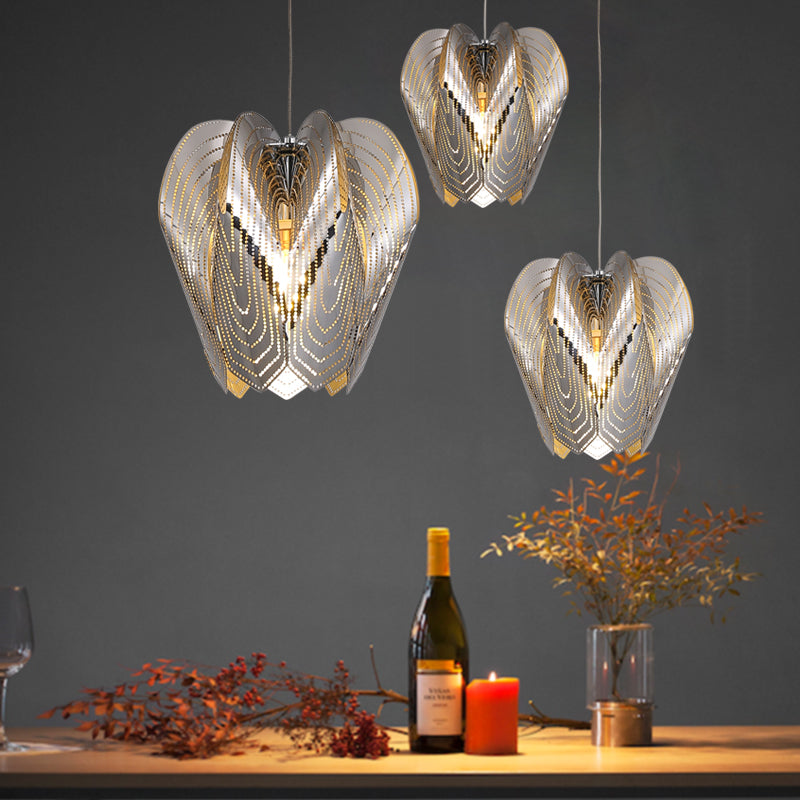 Elegant Led Pendant Loft Style Iron Chandelier Lamp - Image 0