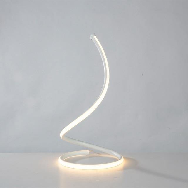 Nordic Spiral LED Table Lamps - Image 1