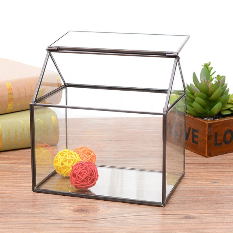 Mini Tabletop Handmade GreenHouse Terrarium - Image 2