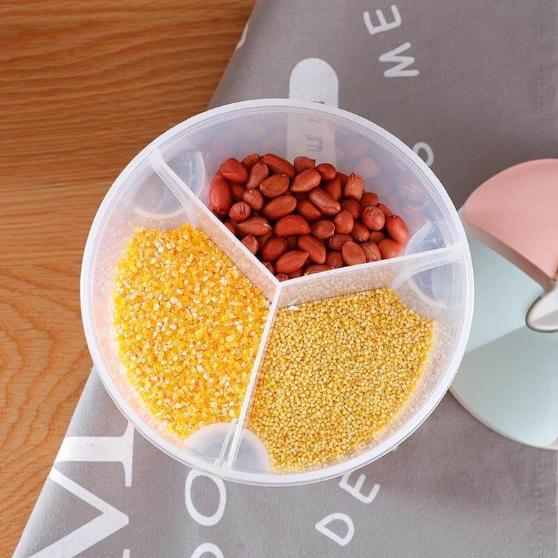 Kitchen Transparent Flower Sealed Storage Tank - Image 7