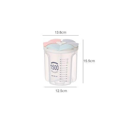 Kitchen Transparent Flower Sealed Storage Tank - Image 5