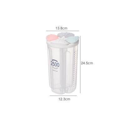 Kitchen Transparent Flower Sealed Storage Tank - Image 2