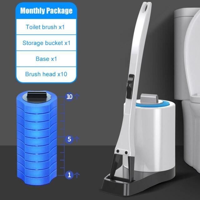 Disposable Household Bathroom Cleaner Brush - Image 2
