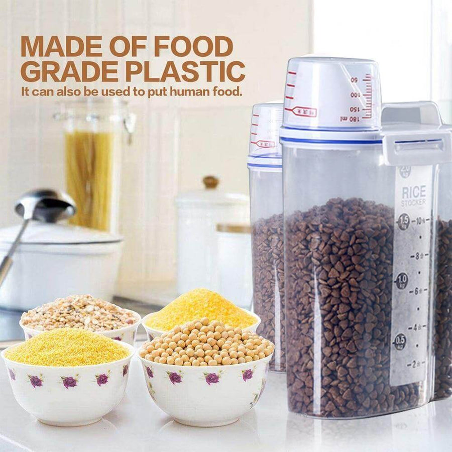 Durable Transparent Pet Food Container - Image 6