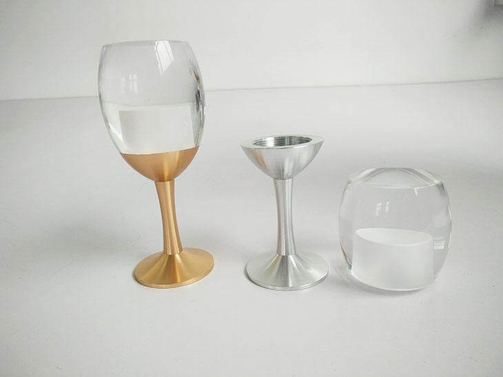 Modern Wine Glass Shaped Pendant Lights - Image 3