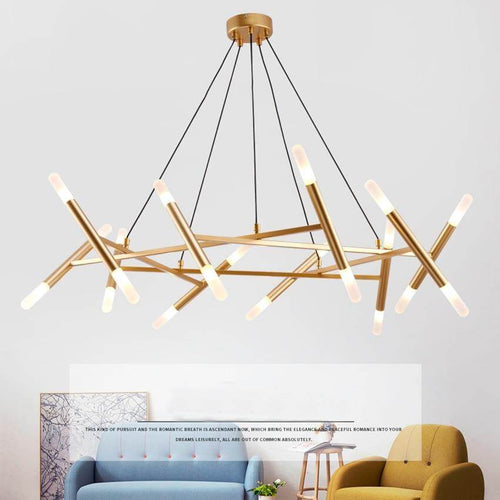 Nordic Modern Elegant Tree Branch Chandelier - Image 0