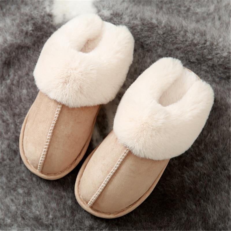 Lightweight Washable Comfy Plush Slippers - Image 2