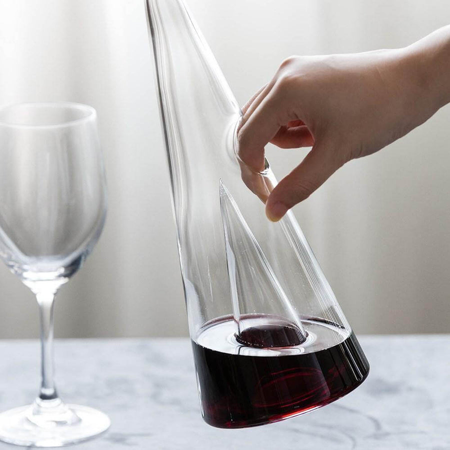 Creative Pyramid Glass Wine Decanter - Image 6
