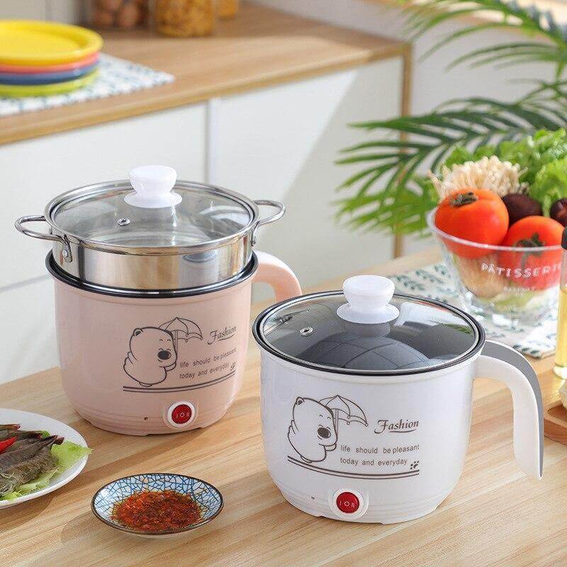Mini Electric Double Layer Hot Pot Rice Cooker - Image 3