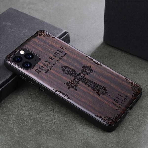 Luxury Wooden Flexible iPhone Case - Image 17