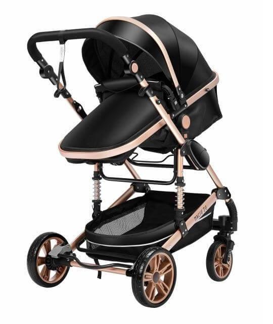 3 in 1 High-Landscape Bidirectional Portable Foldable Baby Stroller - Image 5