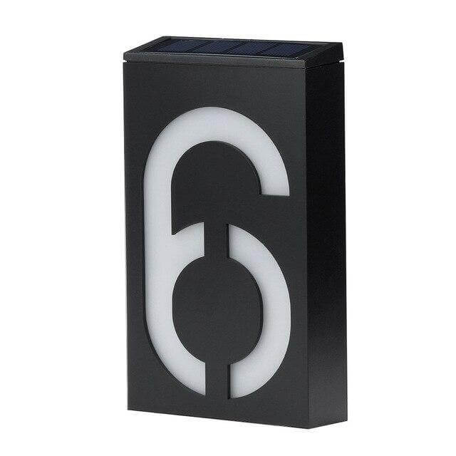 Solar Powered LED Light House Numbers - Image 10