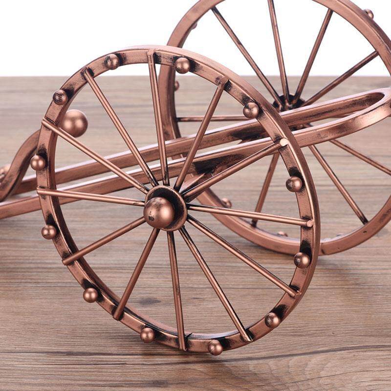 Antique Cannon Wine Bottle Holder - Image 1